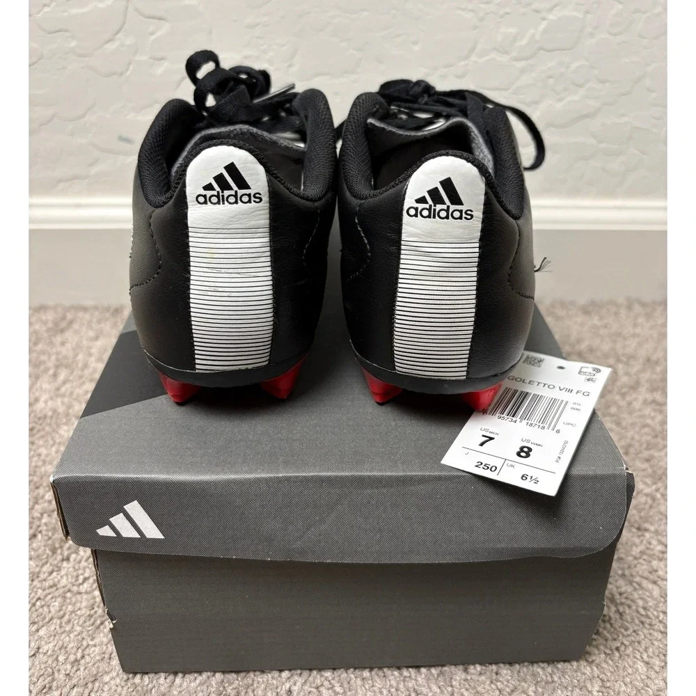 adidas Black and White Men's Athletic Shoes